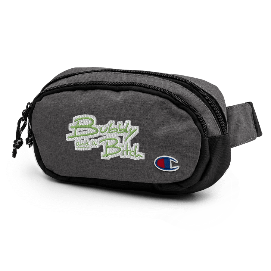 Bubbly and a B (light green bubble design) champion fanny pack product image (4)