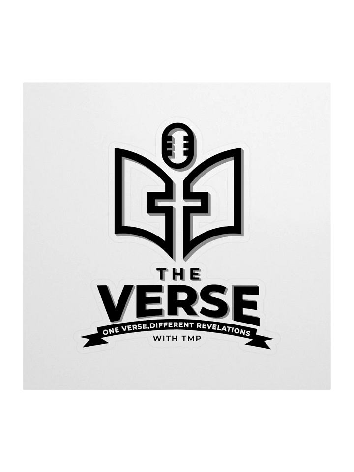 The Verse Kiss Cut Stickers product image (1)