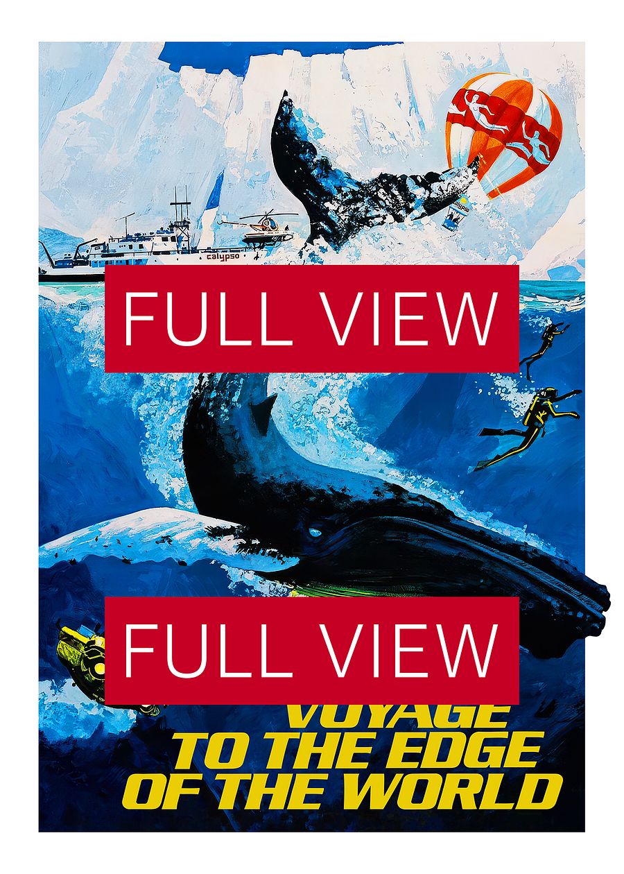 Voyage to the Edge of the World, 1976 — Jacques Cousteau movie poster product image (3)