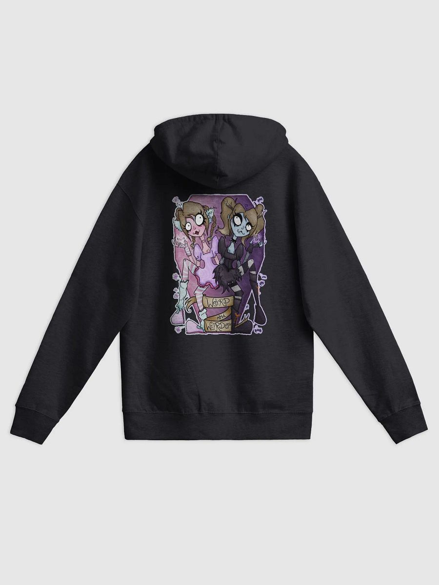 Weird + Weirder Zipup Hoodie product image (2)