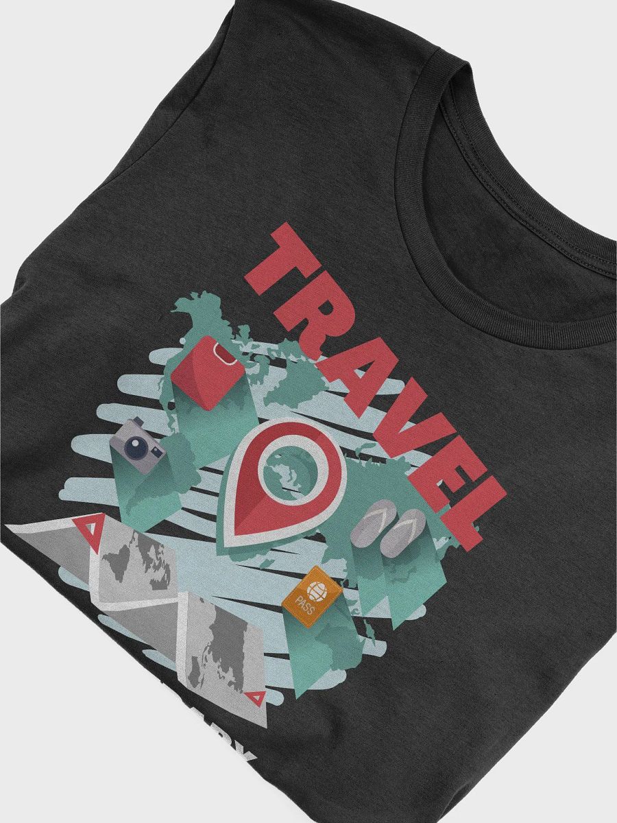 World Map Travel T-Shirt product image (3)