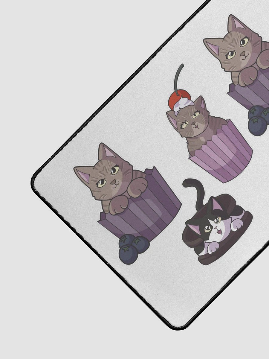 Big desk mat of THE three cats product image (2)