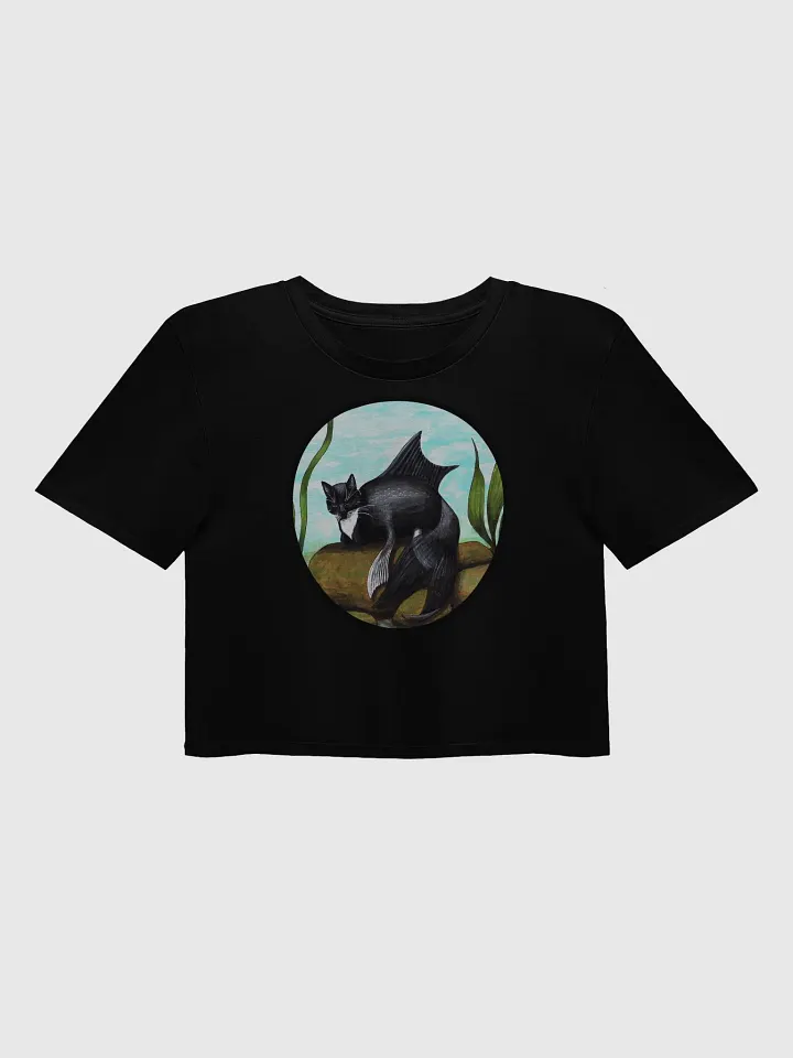 Mermeow Tuxedo Crop Top product image (4)
