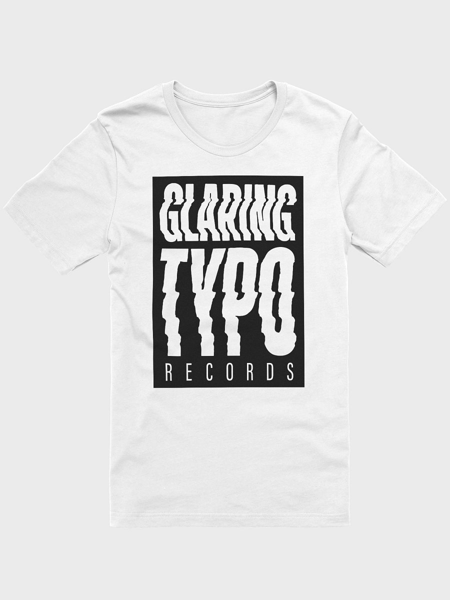 Glaring Typo Records T-Shirt product image (1)