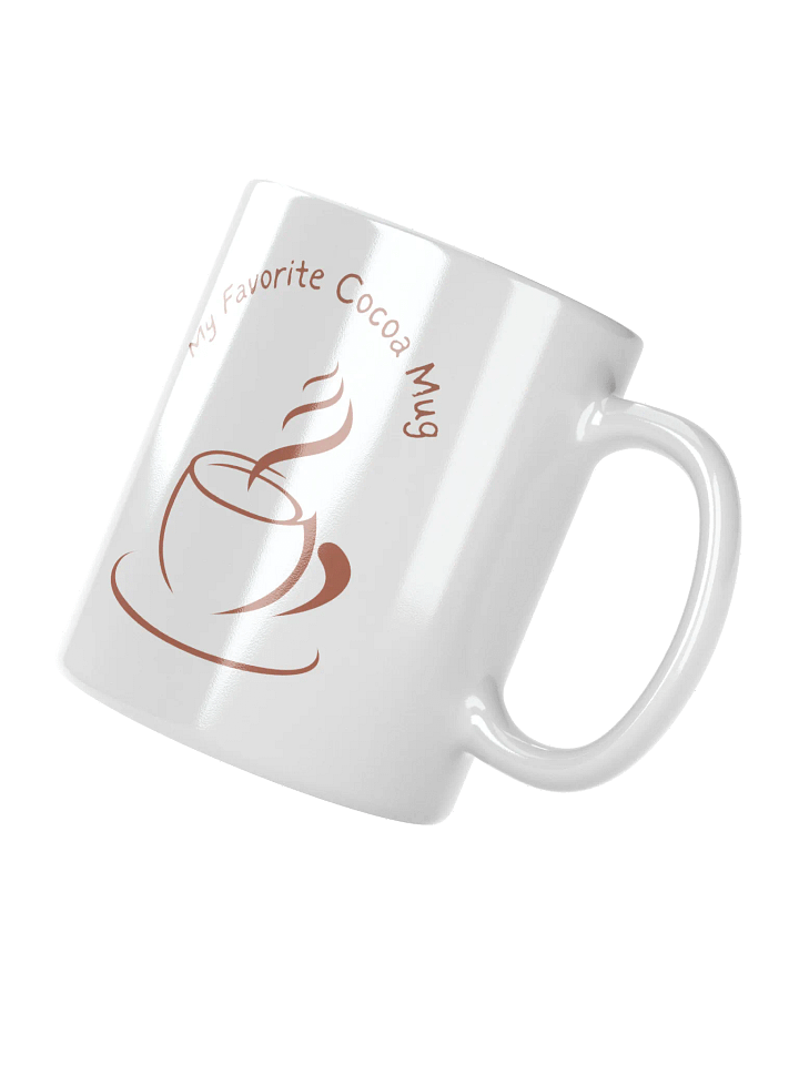My Favorite Cocoa Mug – Cozy Ceramic Mug for Hot Drinks product image (2)