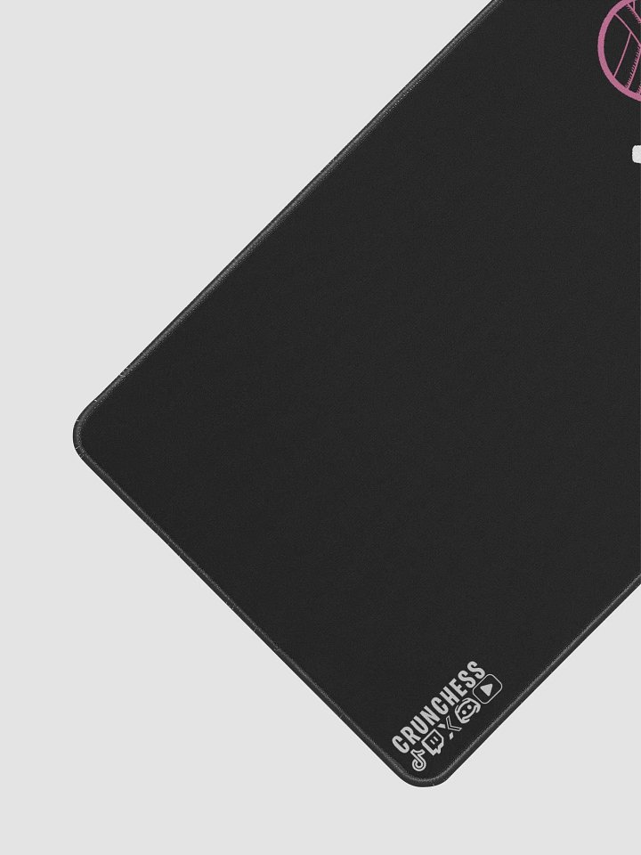 Crunchess Signature Logo Desk Mat - 12" x 22" product image (1)