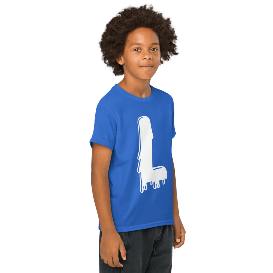 Melting Alphabet | Letter L | Youth Sports Tee product image (60)
