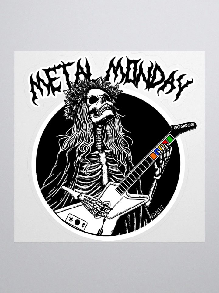 Metal Monday Slap Sticker product image (1)