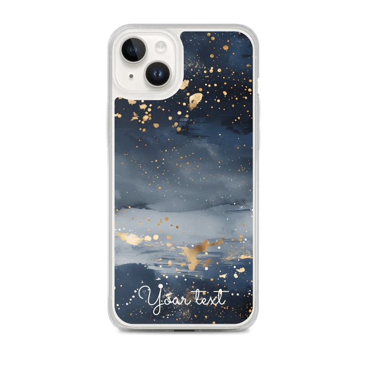 Golden Splatter MagSafe® Clear Case product image (1)