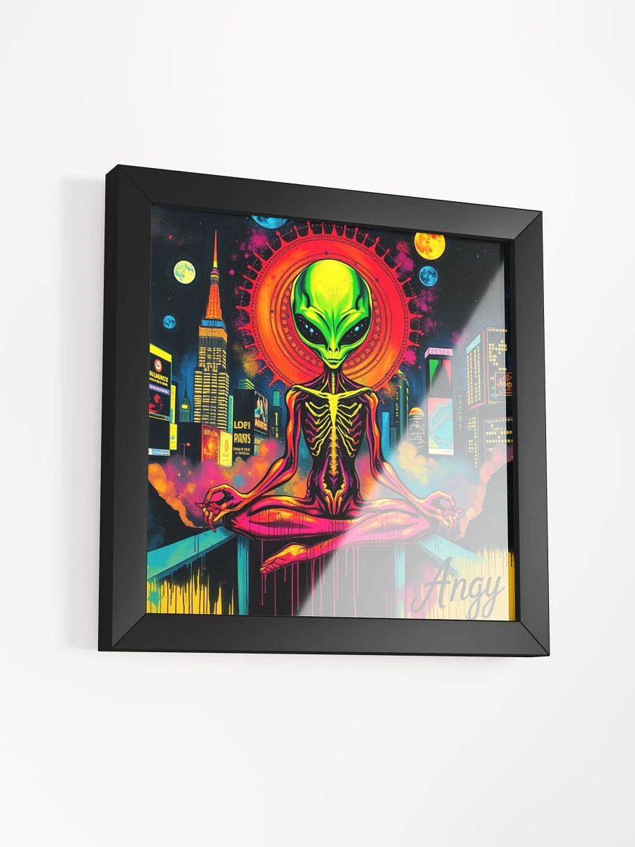They catch on quickly! Wood Framed Matte Poster product image (12)