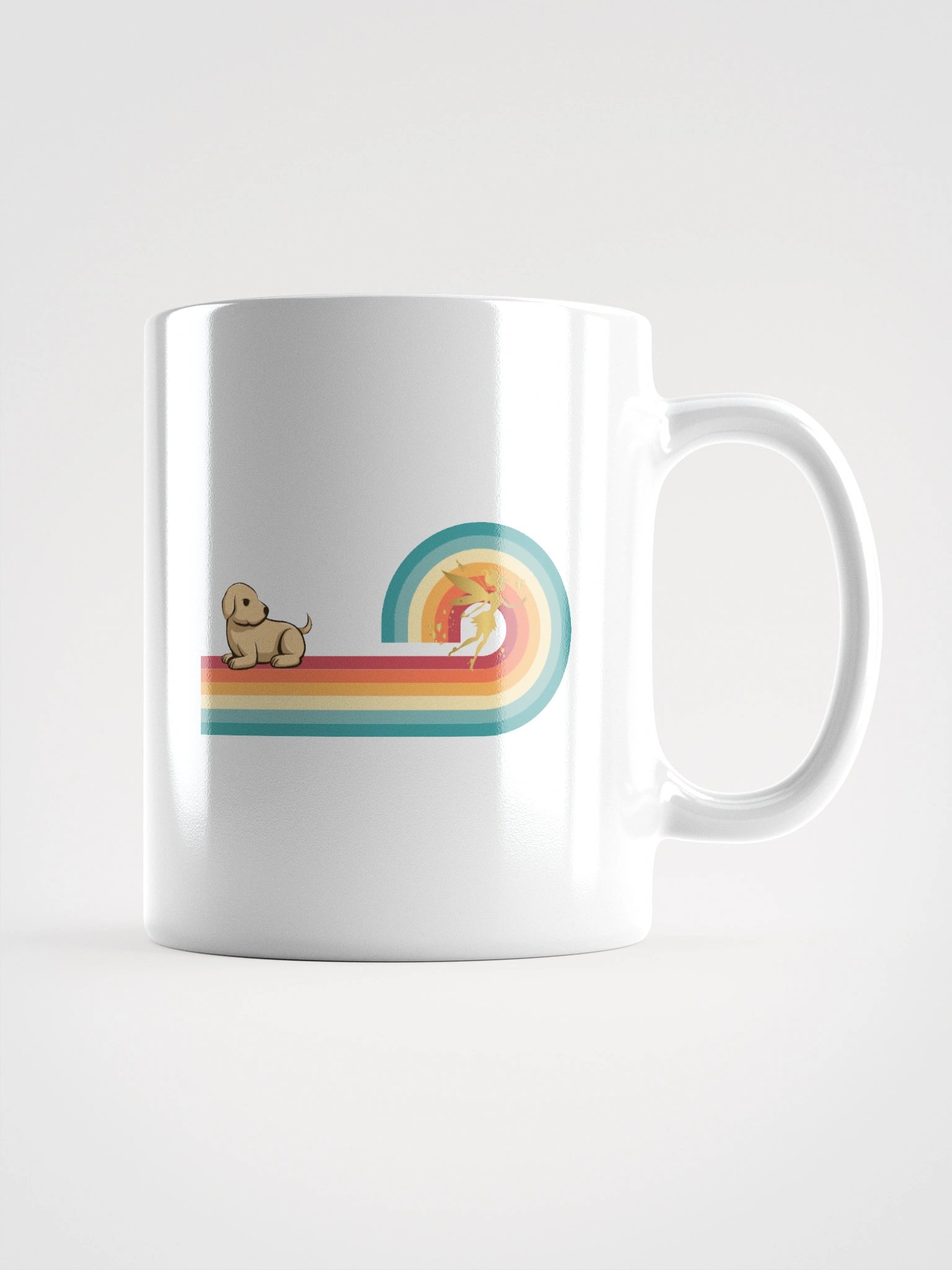 Fairy Path White Glossy Mug product image (5)