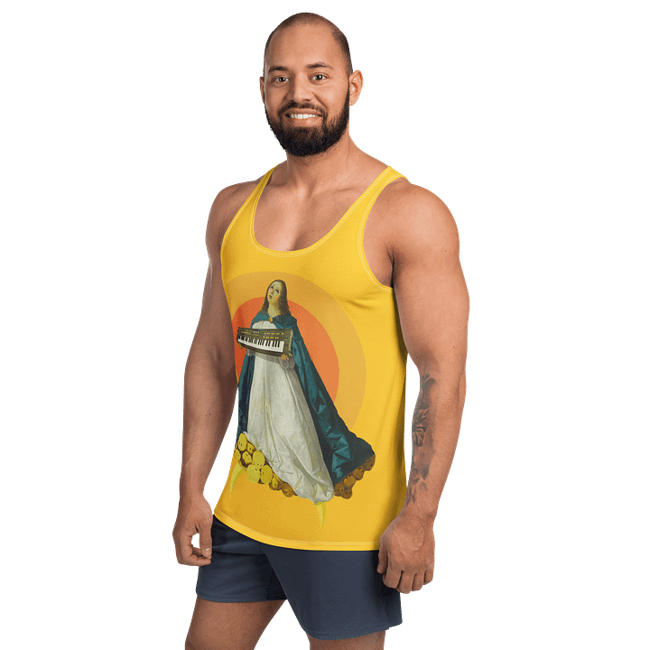 Immaculate conCZeption, Casio cz-101 classic synth Tribute, Regular fit Tank Top product image (2)