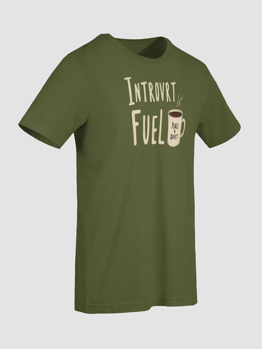 Introvert Fuel Coffee T-Shirt product image (9)