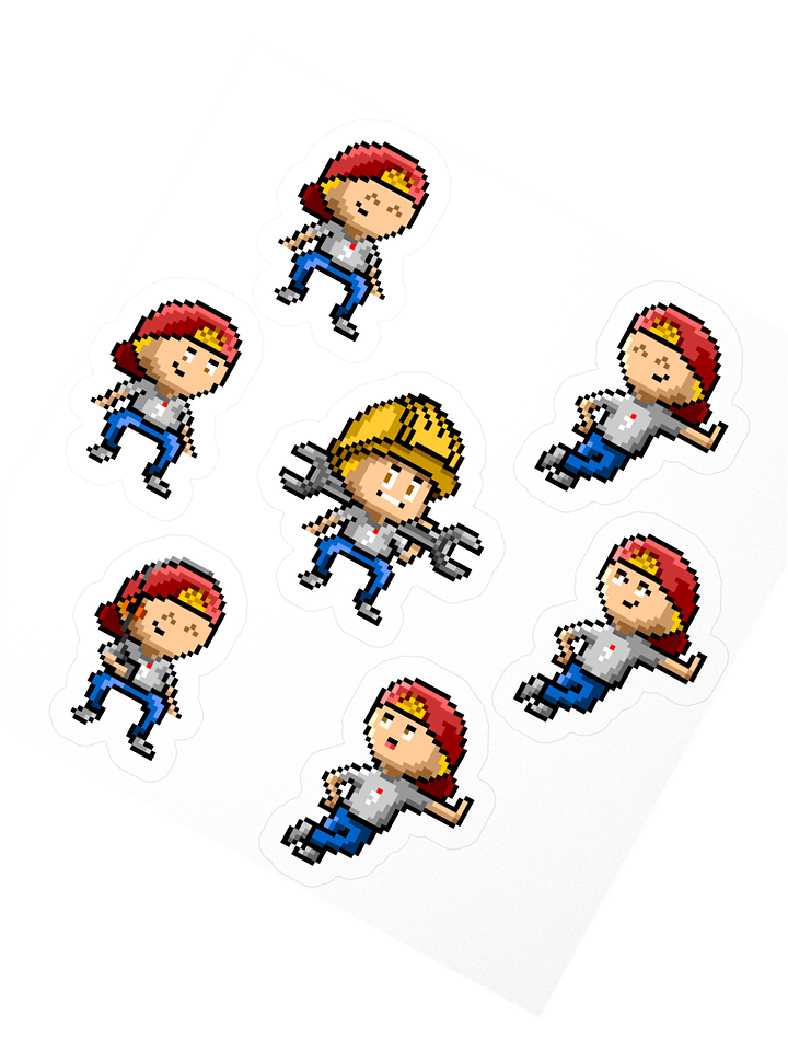 Mini Retro Sticker Sheet product image (2)