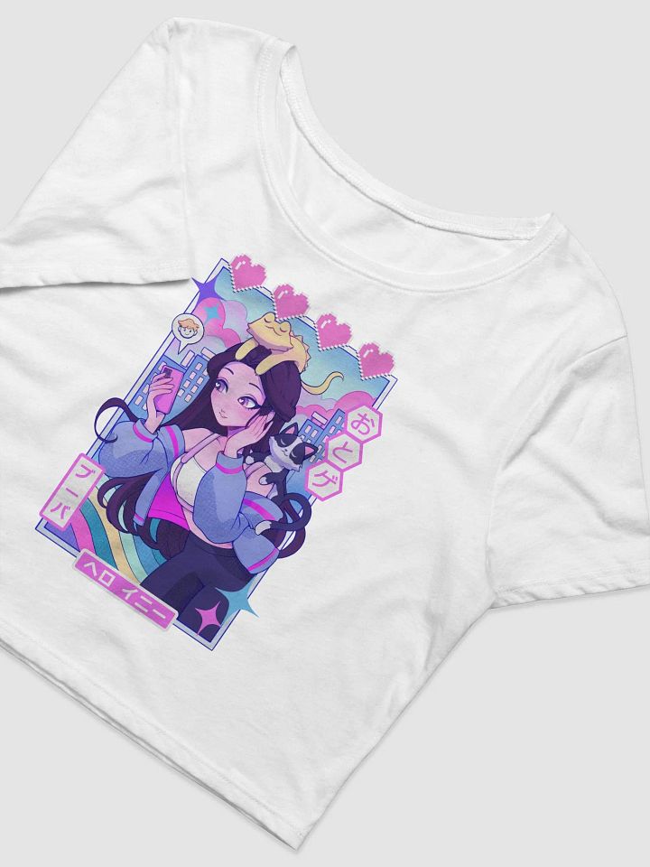 'Cyberpastel simp' printed crop top product image (1)