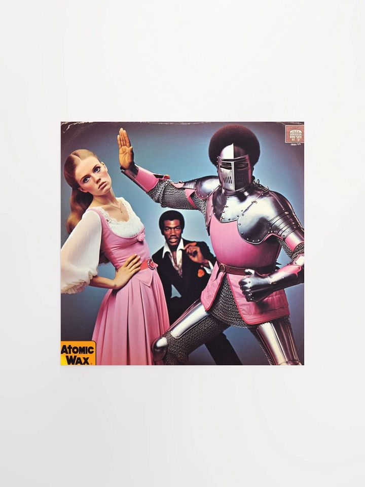 Afro Knight Poster product image (1)