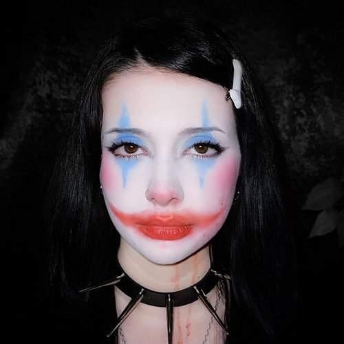 before stream > after stream 🤡 
•
I’ll be live again tomorrow finally 
•
#clowncore #everydayclown #clownmakeup #altmakeup #g...