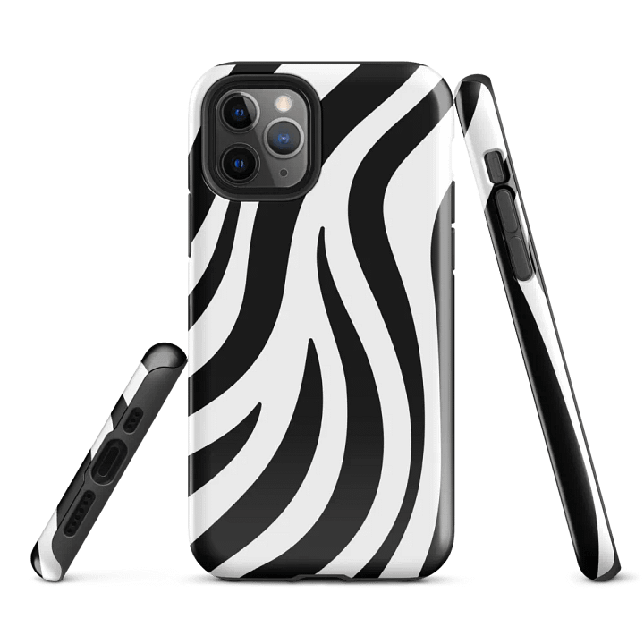 Zebra Print iPhone® Tough Case product image (2)
