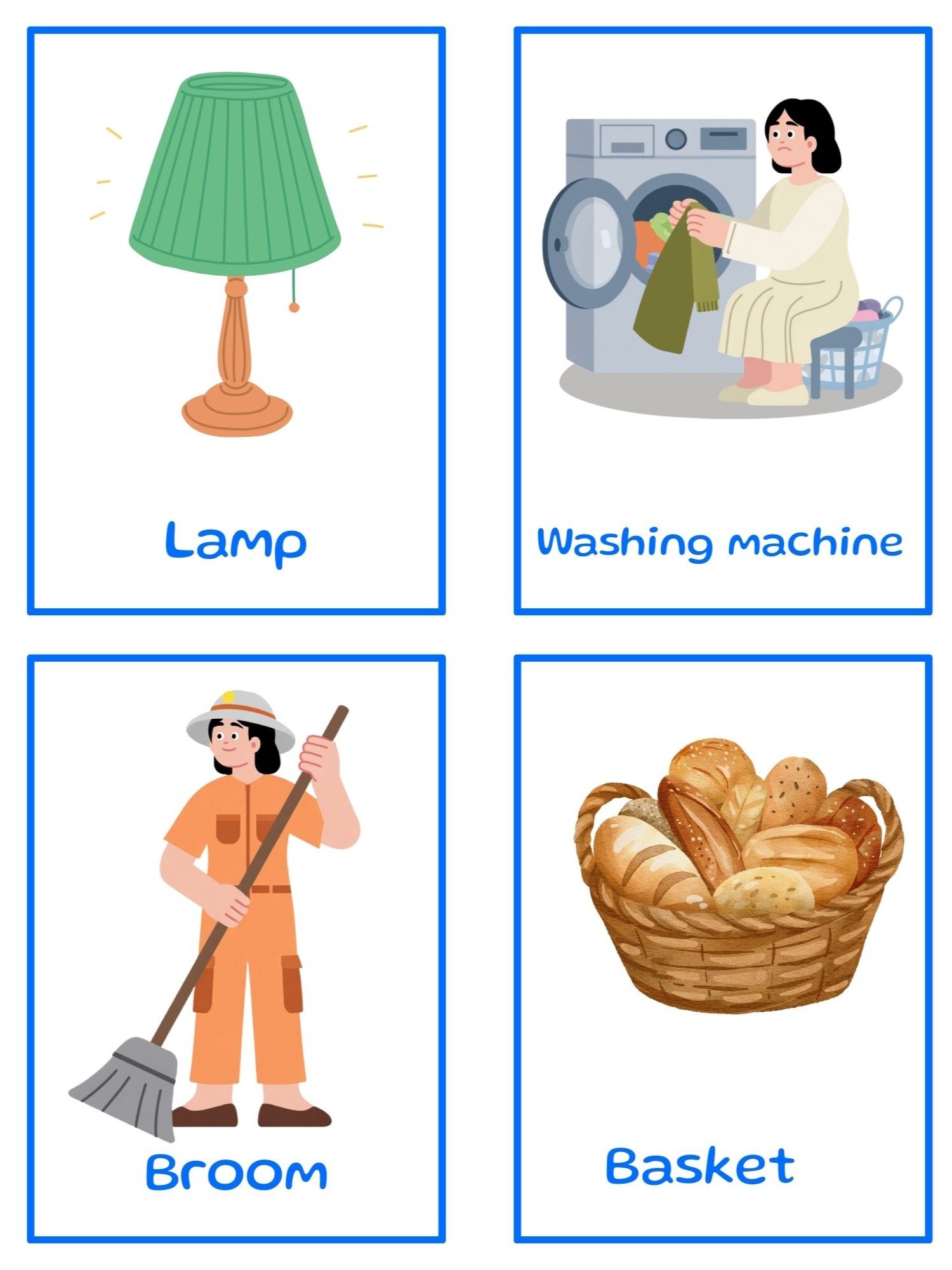 Kids Flashcards: Everyday Objects and Actions product image (2)