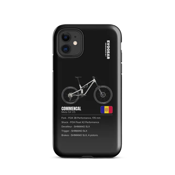 Black Commencal Meta SX V5 iPhone Case product image (47)