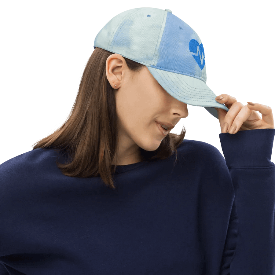 Trackmania.io Embroidered Tie-Dye Hat product image (2)