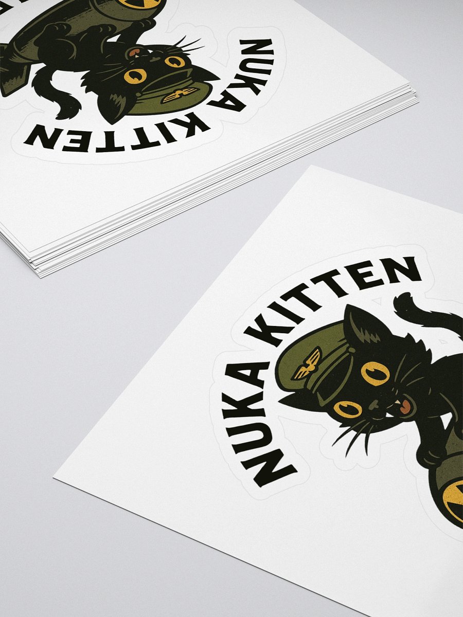 NUKA KITTEN REGIMENT STICKER product image (4)