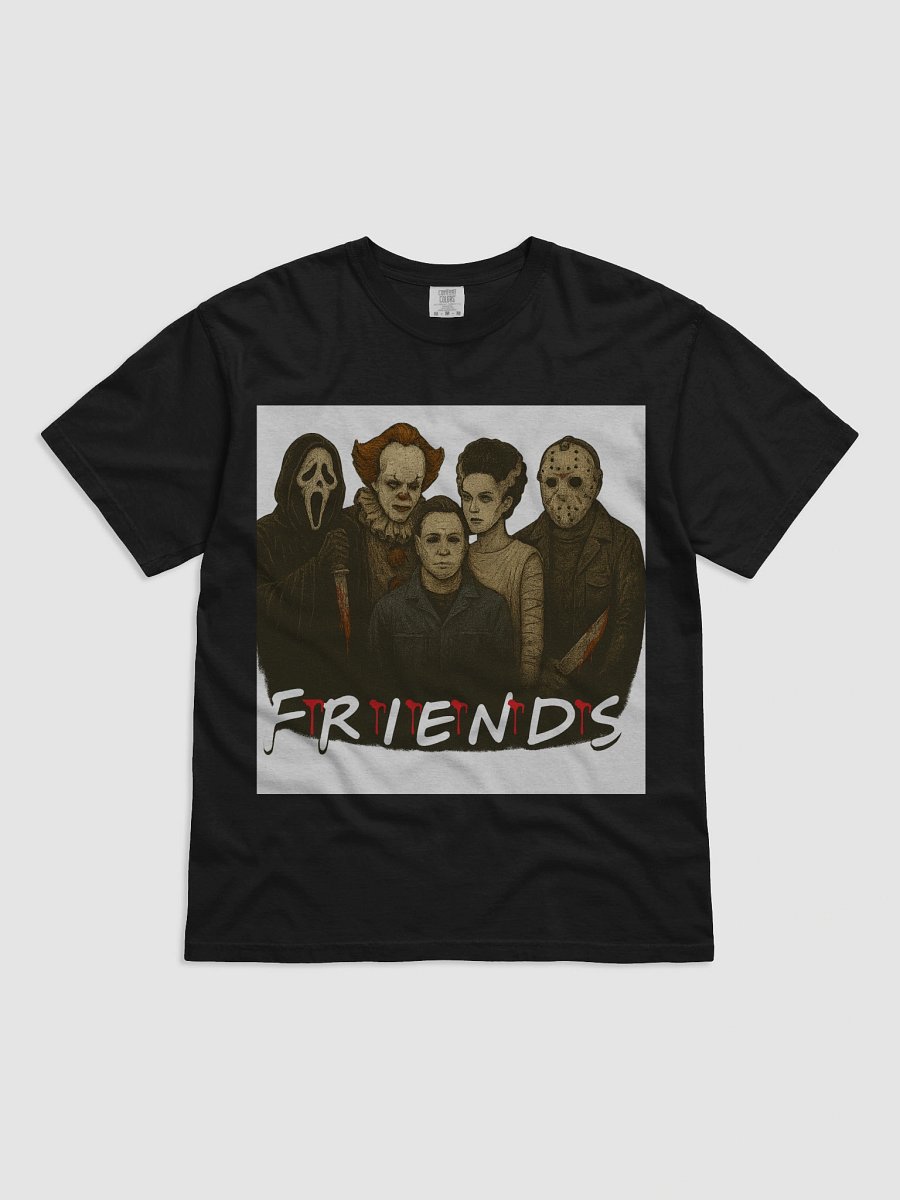 Horror Friends Blood Drip T-Shirt product image (1)