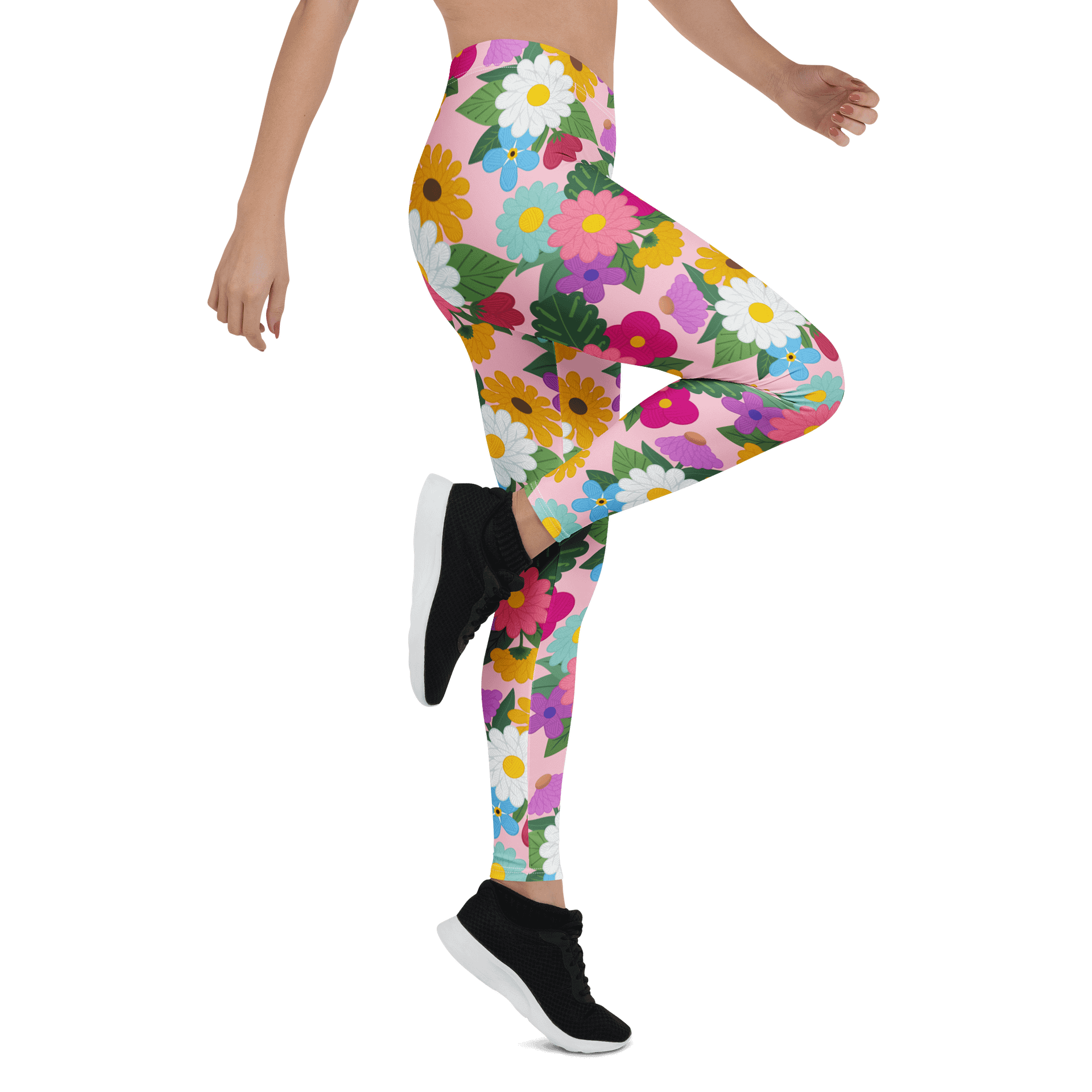 Floral Yarn Print Leggings product image (7)