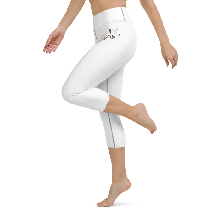 Capri Yoga Leggings – 90s Vibes, Ultimate Comfort! product image (2)