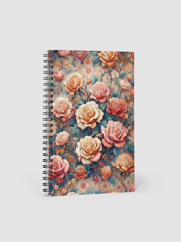 Royal Floral Spiral Notebook product image (1)