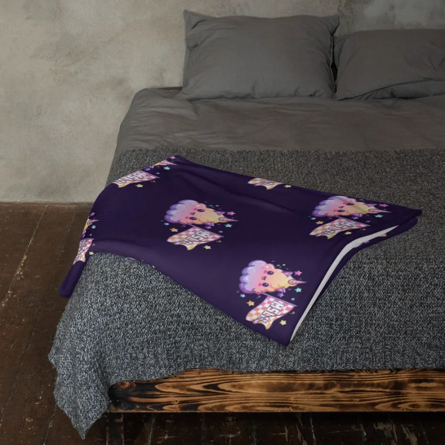 MSLA Sparkle Poop - Throw Blanket product image (12)