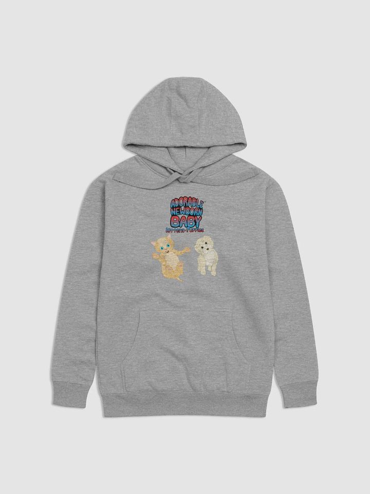 Adorable Newborn Baby Kittens & Puppies Hoodie product image (1)