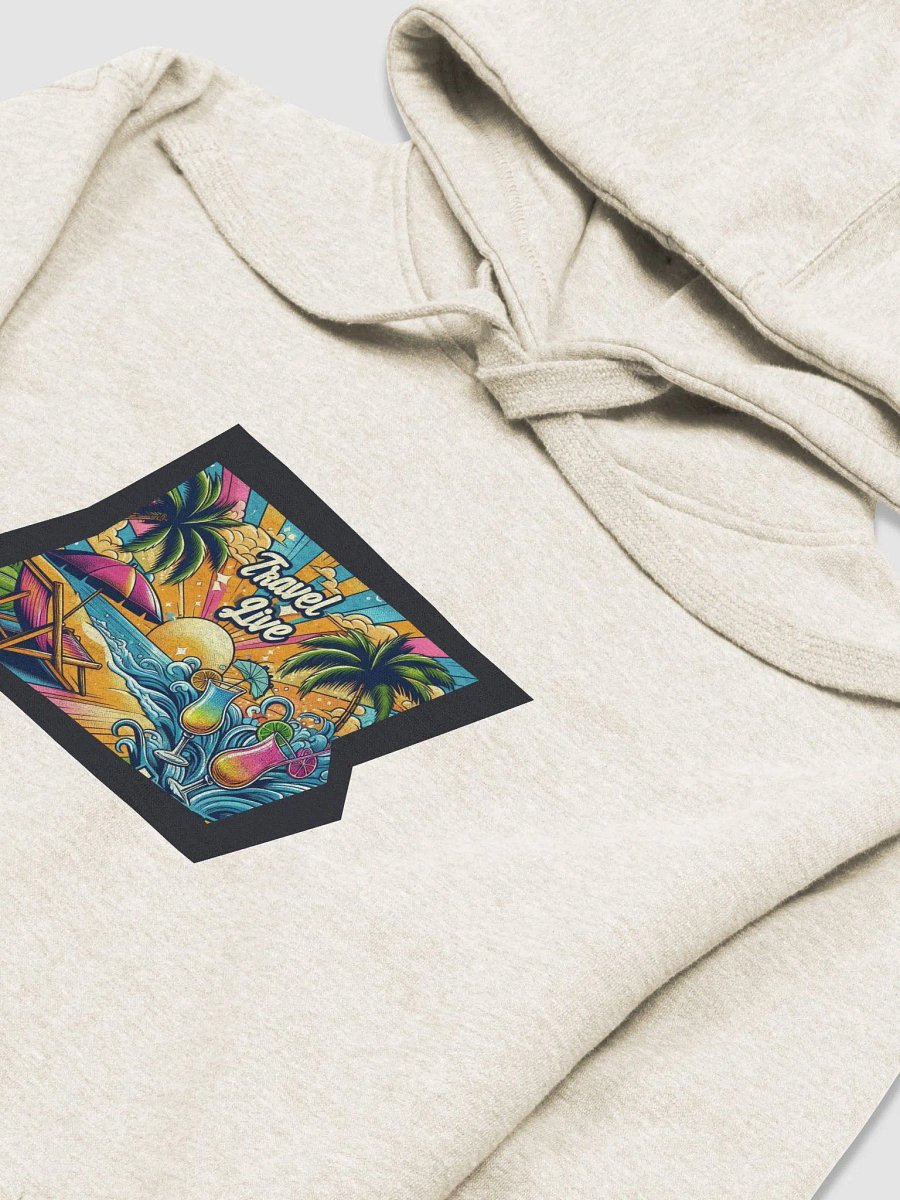 Cotton Heritage Unisex Premium Hoodie | AI Design Travel product image (4)