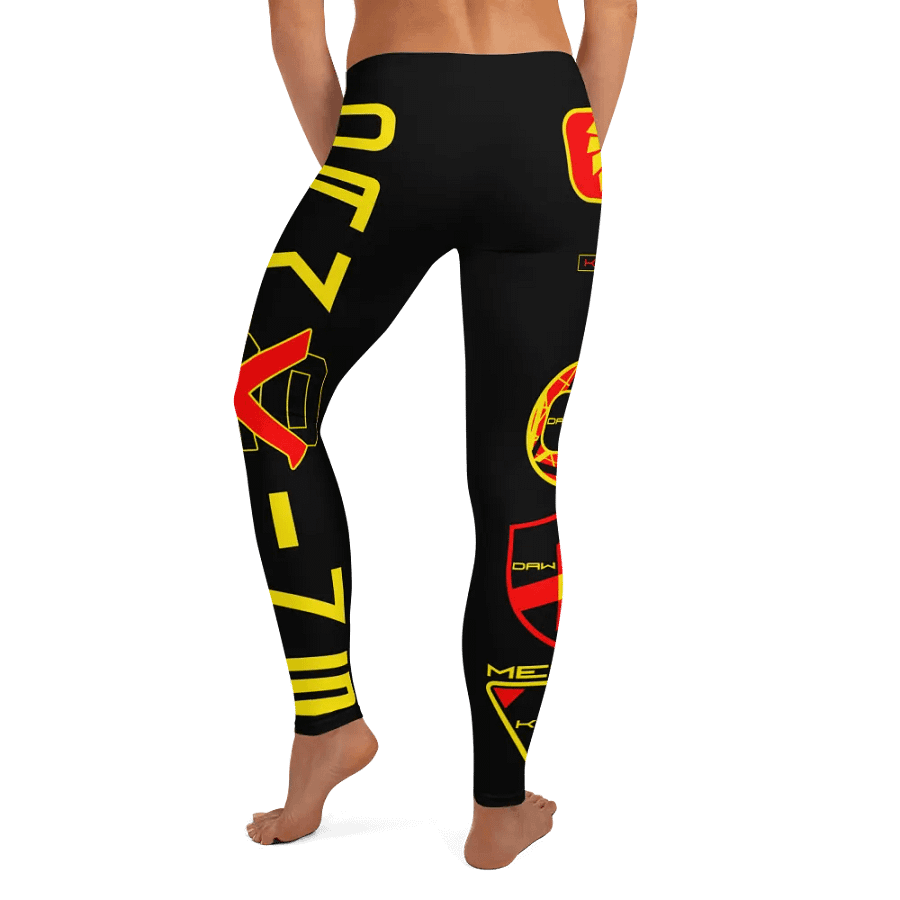 Dawkins Yellow Red Leggings product image (5)