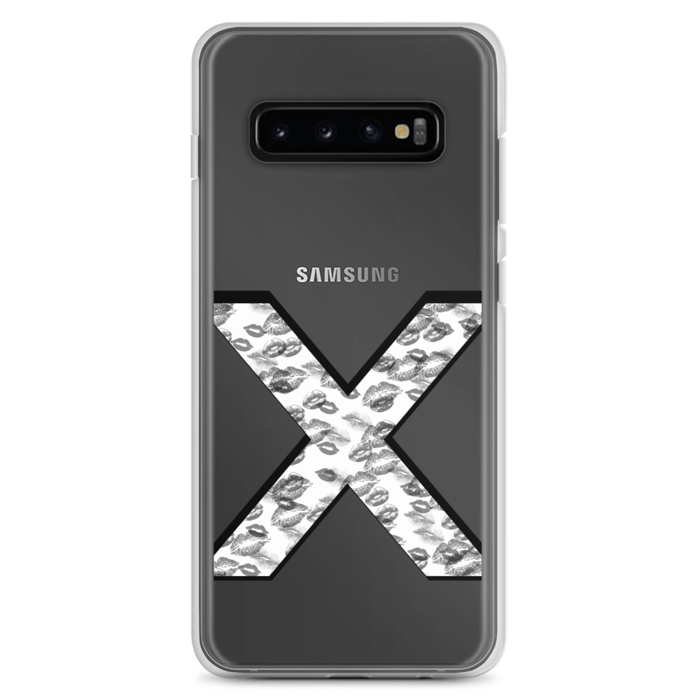 White X Black Lipstick Kisses | Phone Case S product image (1)