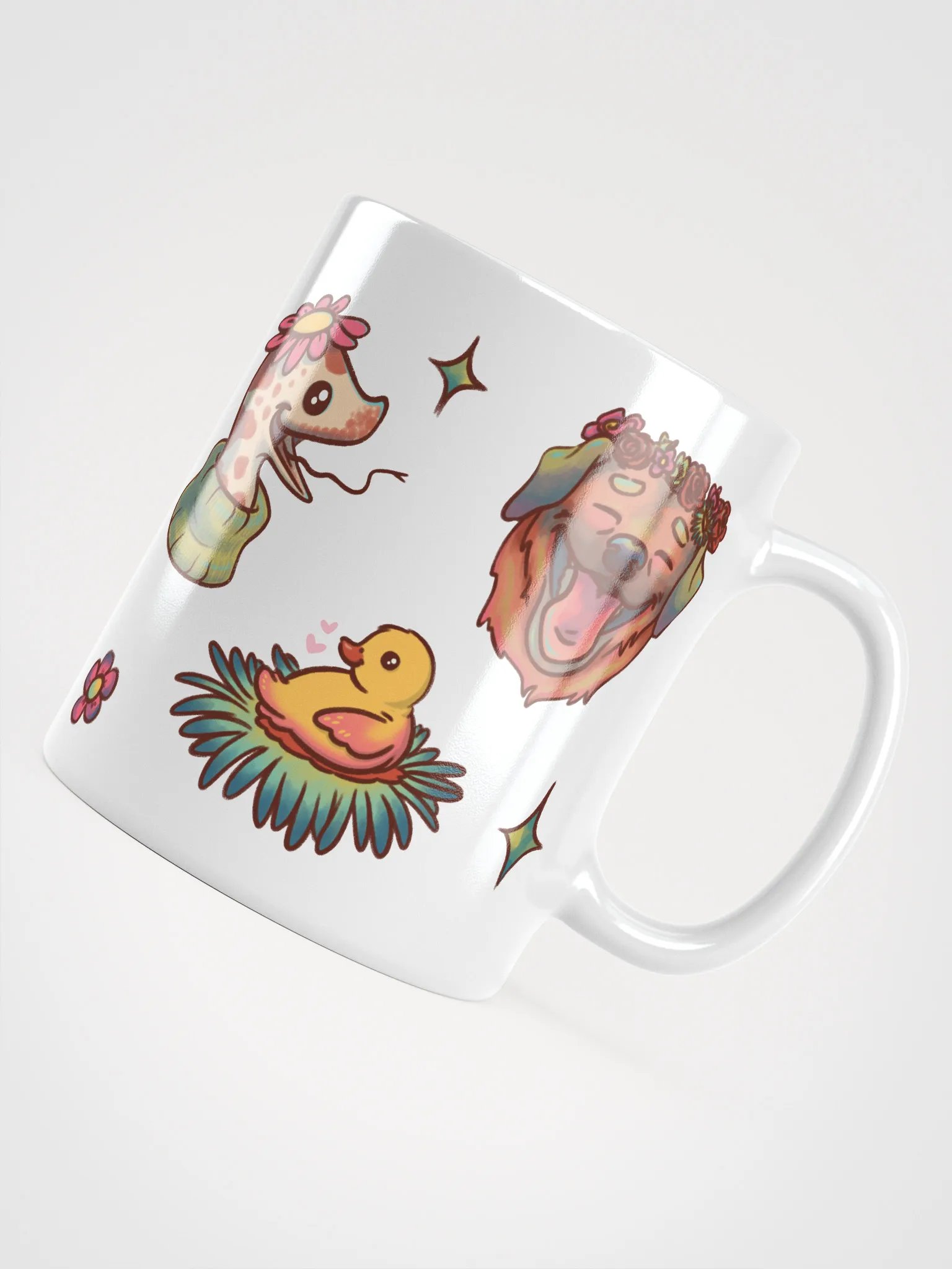 mug : flower friends product image (4)