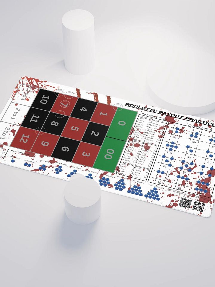 Roulette Payout Practice Pad - Roulette Horror product image (1)