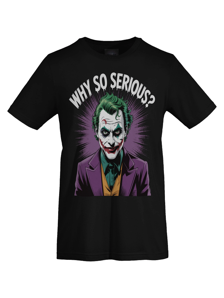 Sinister Query: Why So Serious? Joker T-Shirt product image (1)