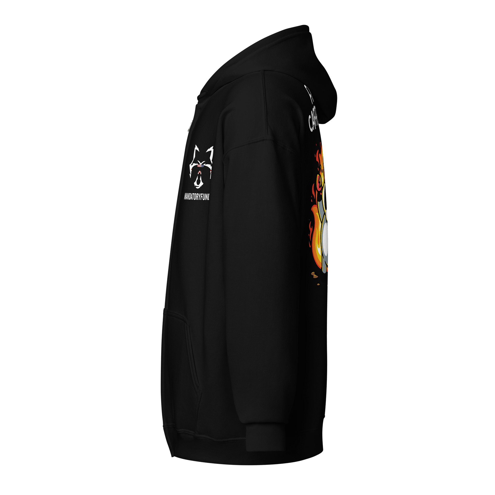 Caffeine & Rage Zipper Hoodie product image (13)