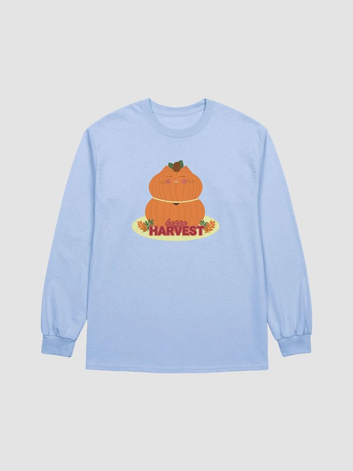 Pumpkin Cat Happy Harvest Long Sleeve Tee product image (1)