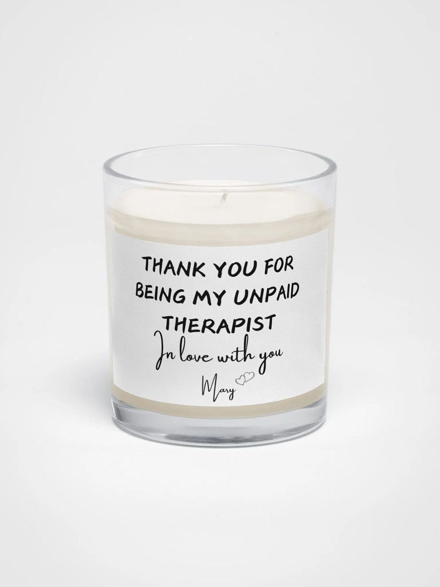 Therapy Notes Soy Candle product image (1)
