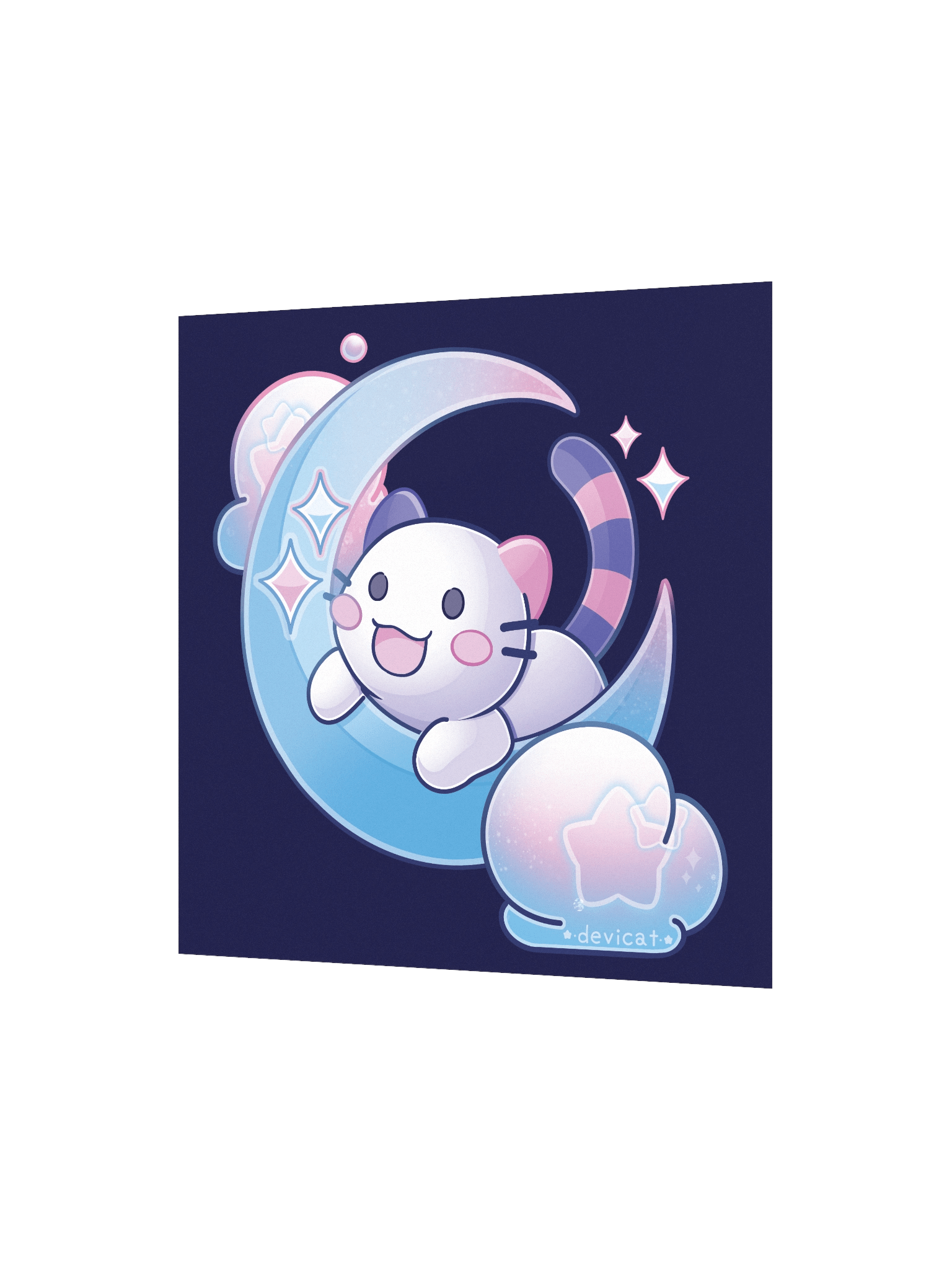 Print • CandiCat on the Moon • 2025 product image (6)