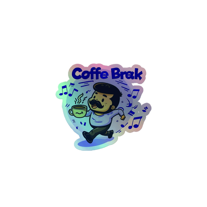Cofee Break Blue-Holo product image (1)