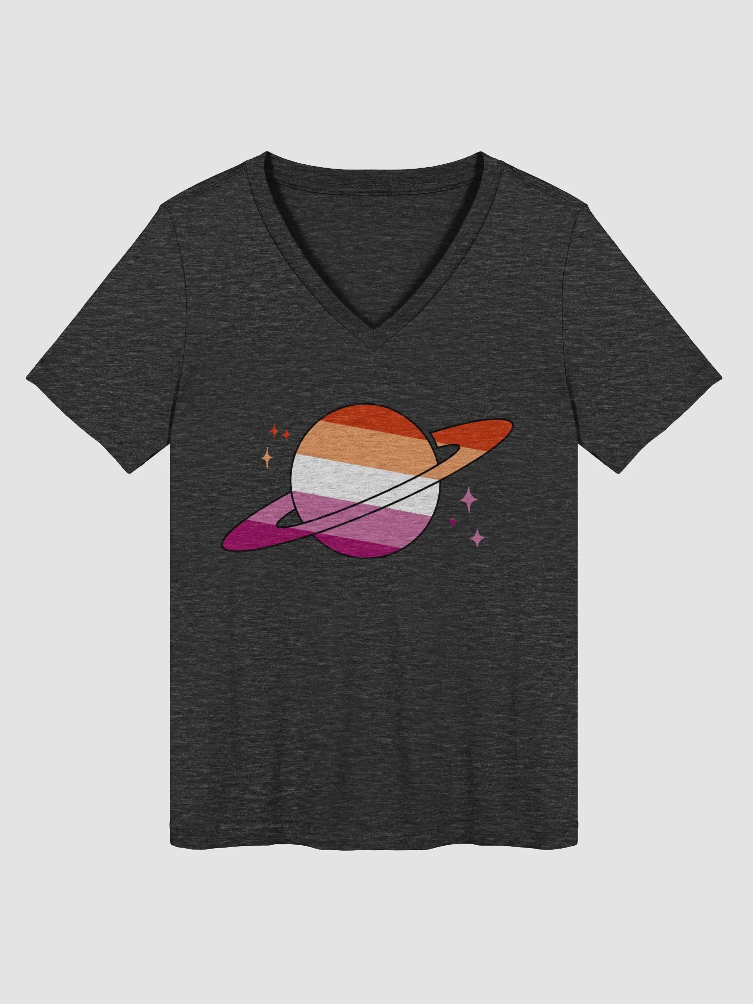 LESBIAN SATURN V-NECK product image (1)