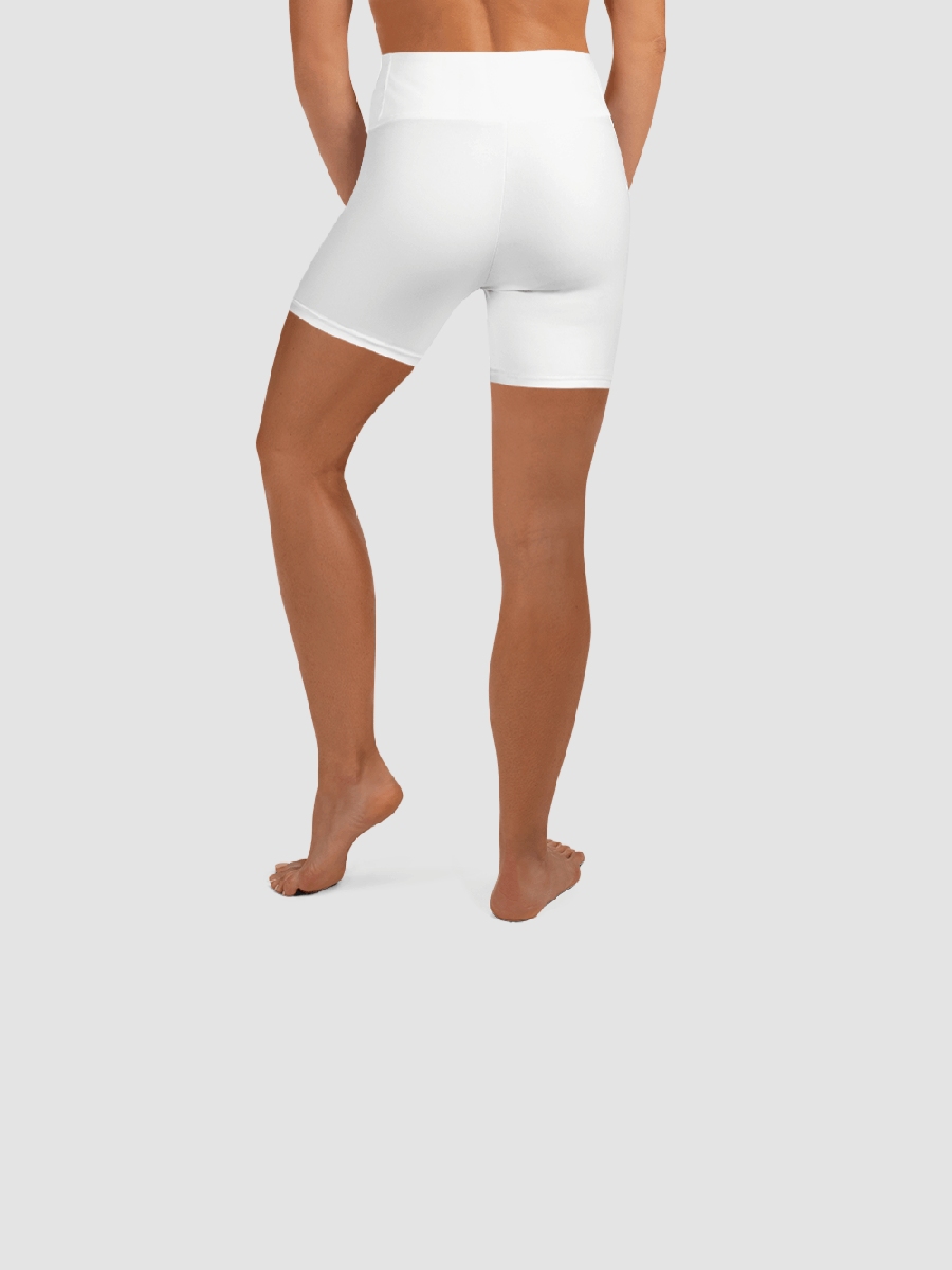 COE Women's Yoga Shorts White product image (4)