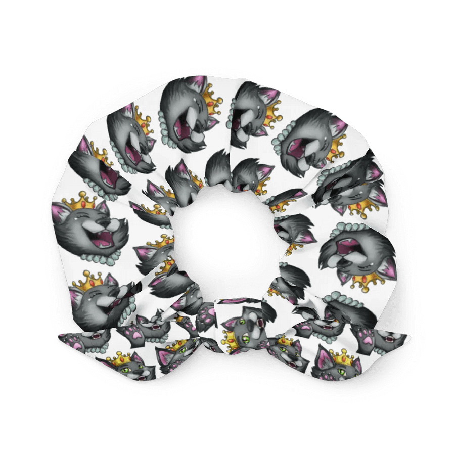 Pretty Princess Kitty Hair Scrunchie product image (1)