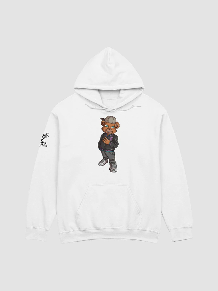 Standing Bear White Classic Hoodie product image (1)