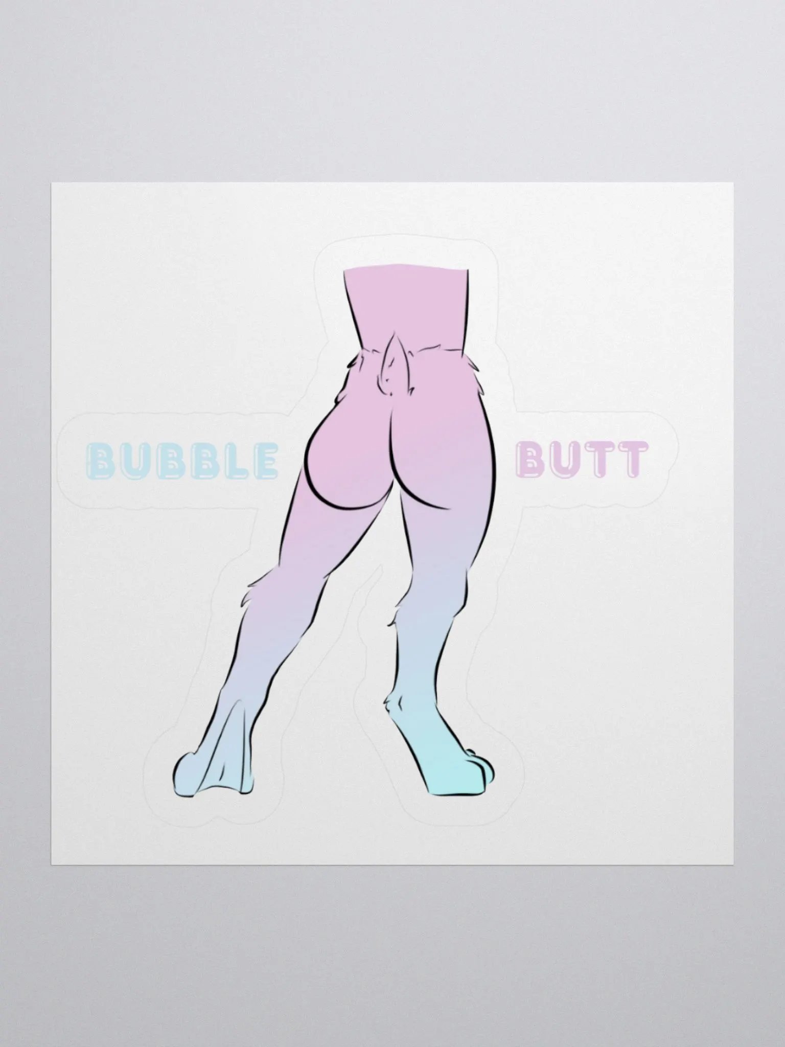 Bubble Butt sticker product image (2)
