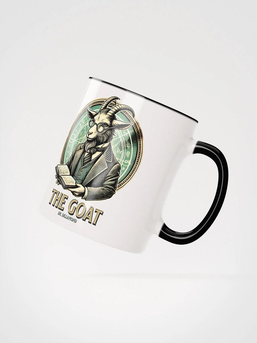 Dr. Dillamond "The GOAT" Broadway Mug – Color Inside Ceramic Coffee Cup product image (2)