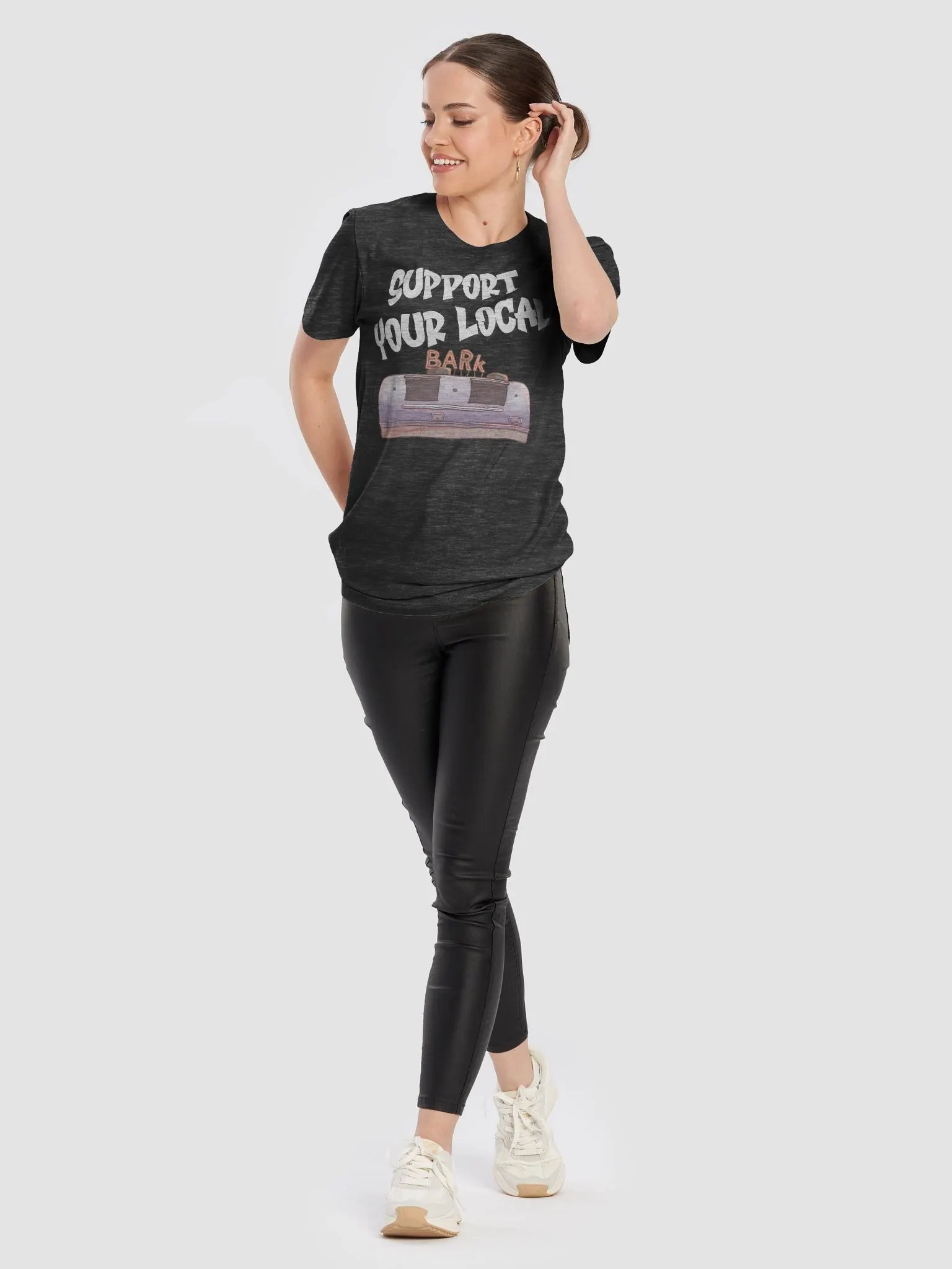 Support Your Local BARk Tshirt product image (10)